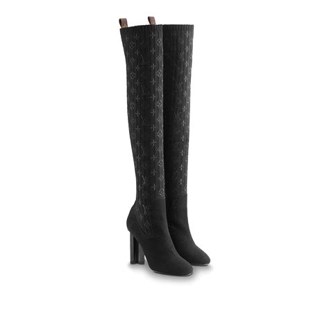 silhouette ankle boot louis vuitton|louis vuitton heel boots.